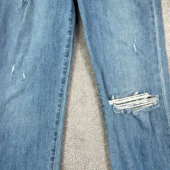 Joe’s Jeans Boyfriend Slim Ankle Size 28 (30x28) Manila Wash Ripped Distressed - Picture 6 of 16